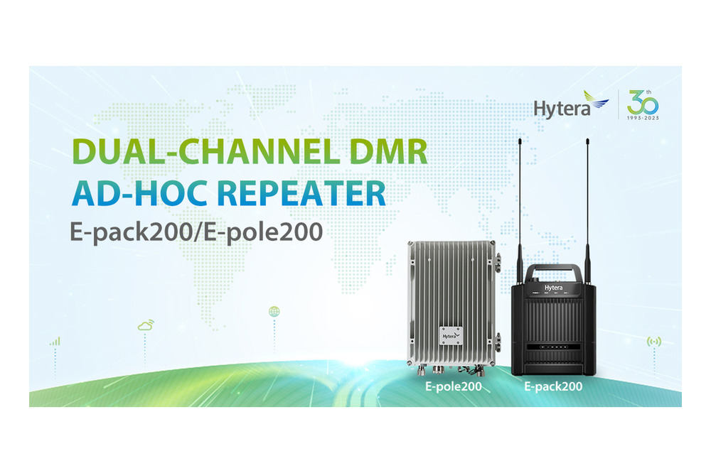 Hytera Launches New Generation Ad-Hoc DMR Repeaters